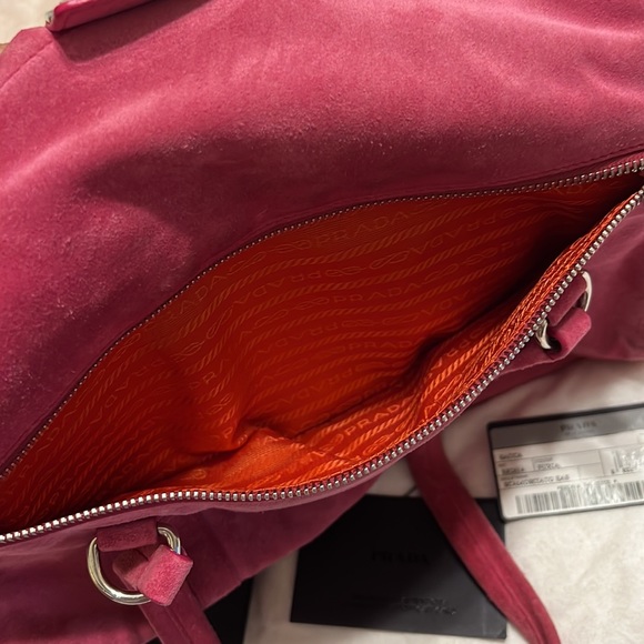Prada  Suede leather bag - Picture 10 of 14